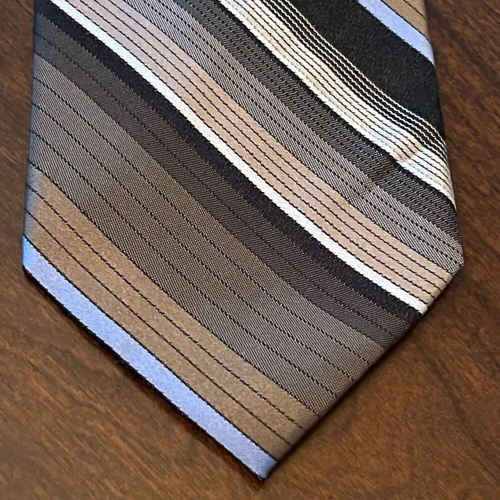 John Bartlett Statements 100% Silk Men’s Neck Tie Made In China